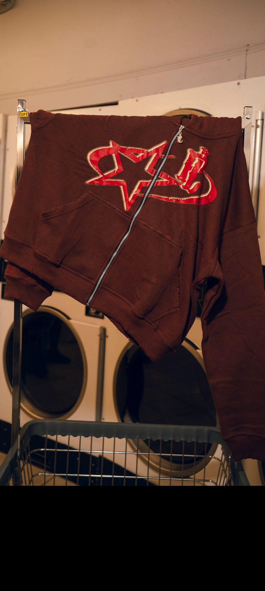 STAR BROWN HOODIE